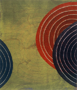 Rings Series No. 115 Monoprint