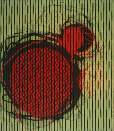 Tree Geometries #1 3-dimensional monoprint